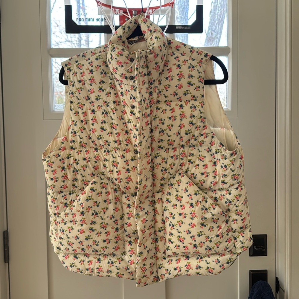 The Great. Floral vest